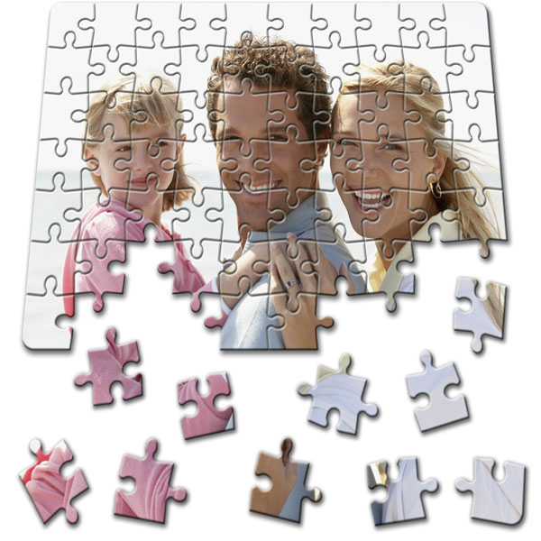 70 Piece Puzzle 8 x 5.5 in, a great childs gift idea from a personal pattern