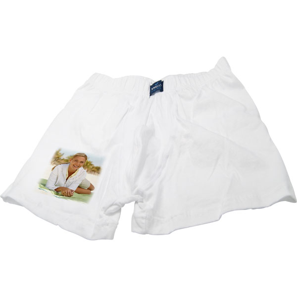 MCprint.eu - Photogift: Photo boxers white