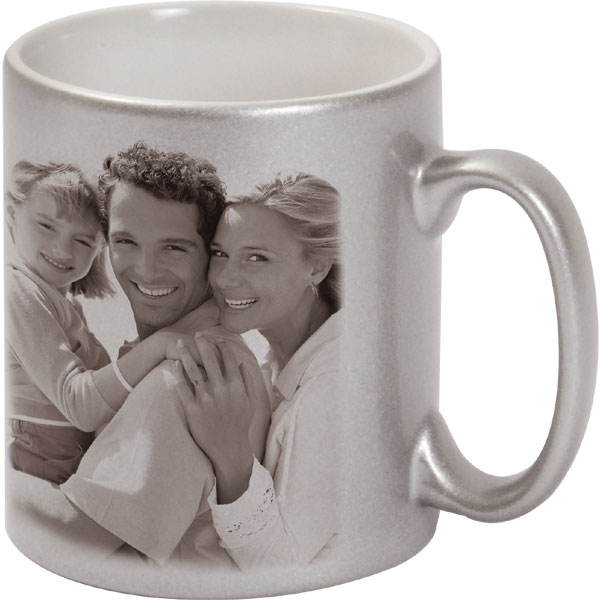 MCprint.eu - Photogift: Photo mug metallized silver