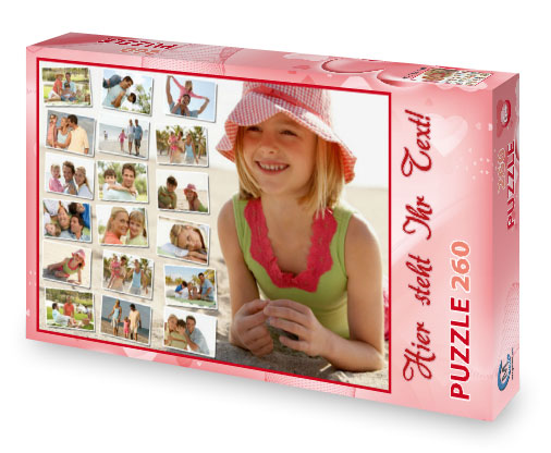 Fotocollage-Puzzle mit Foto-Schachtel 2