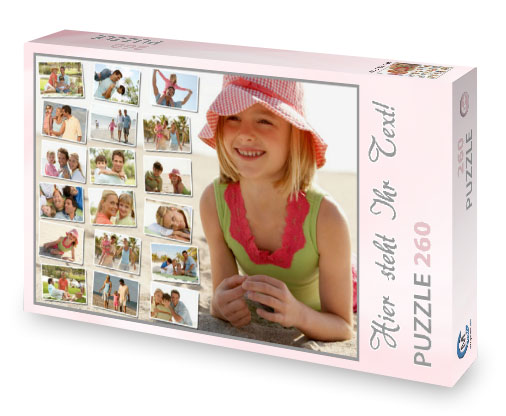 Fotocollage-Puzzle mit Foto-Schachtel 29