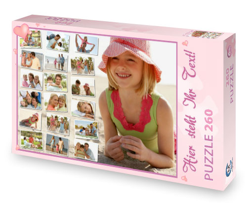 Fotocollage-Puzzle mit Foto-Schachtel 4