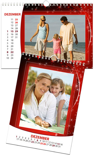 Fotokalender Monatsuebersicht - Dezember