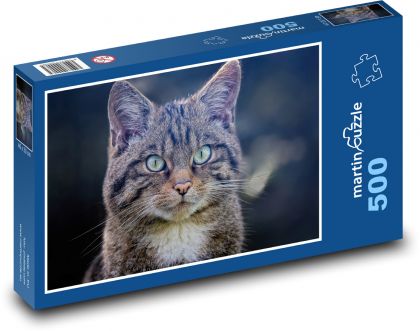 Schottische Wildkatze - Puzzle - 500 Teile