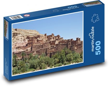 Maroko - Kasbah - Puzzle 500 dielikov, rozmer 46x30 cm 