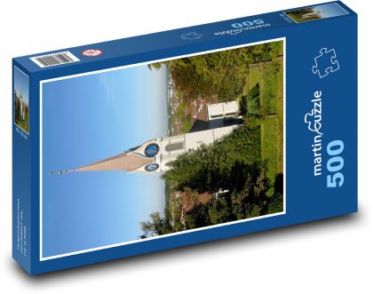 Uster - Švýcarsko, kostel - puzzle 500 dílků