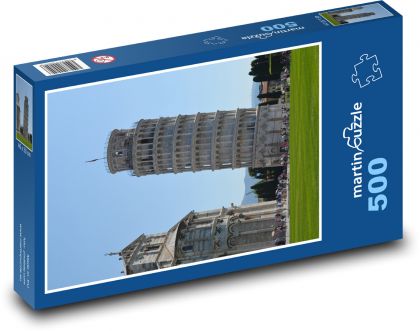 Pisa - Schiefer Turm, Italien - Puzzle - 500 Teile