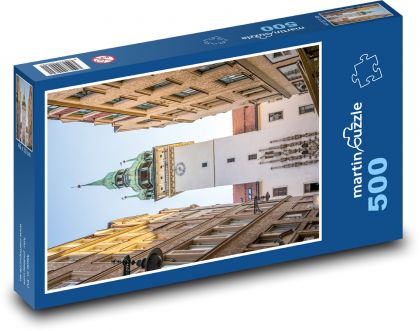 Městská věž - puzzle 500 dílků