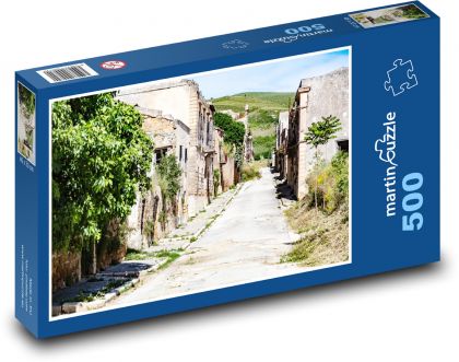 Taliansko - Sicília, mesto - Puzzle 500 dielikov, rozmer 46x30 cm 