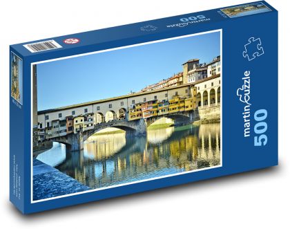 Florenz-Brücke - Italien - Puzzle - 500 Teile