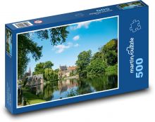 Schloss am See Puzzle 500 Teile - 46 x 30 cm