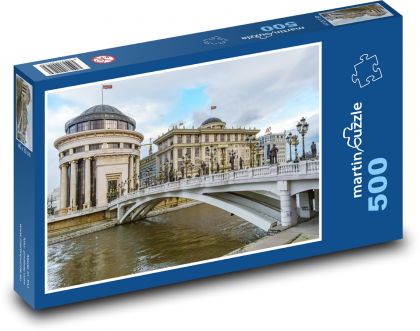 Skopje - Severní Makedonie - puzzle 500 dílků