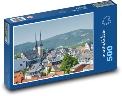 Mesto - Durínsko, Nemecko - Puzzle 500 dielikov, rozmer 46x30 cm 