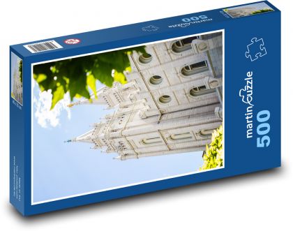 Salt Lake City - Temple, Utah - Puzzle of 500 pieces, size 46x30 cm 