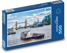 Londýn - Temže Puzzle 500 - 46x30 cm