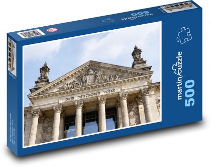 Germany - Bundestag, Parliament - Puzzle of 500 pieces, size 46x30 cm 