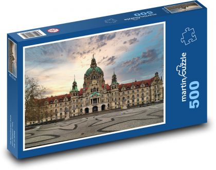 Hannover - Rathaus, Architektur - Puzzle - 500 Teile