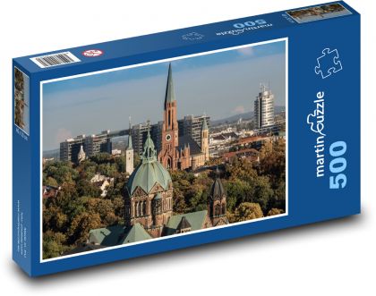 München - Kirchen, Türme - Puzzle - 500 Teile