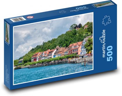 Meersburg - Stadt am Bodensee, Deutschland - Puzzle - 500 Teile