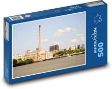 Porto Alegre - a city in Brazil Puzzle of 500 pieces - 46 x 30 cm 