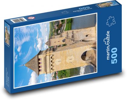 Budova - most - puzzle 500 dílků