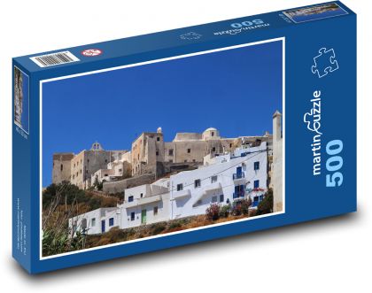 Naksos - wyspa w Grecji - Puzzle 500 elementów, rozmiar 46x30 cm