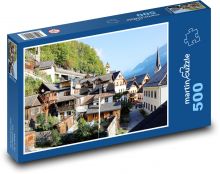 Město - Rakousko Puzzle 500 dílků - 46 x 30 cm