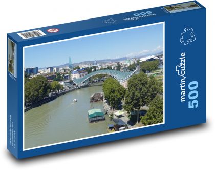 Georgia - Tbilisi - Puzzle of 500 pieces, size 46x30 cm 