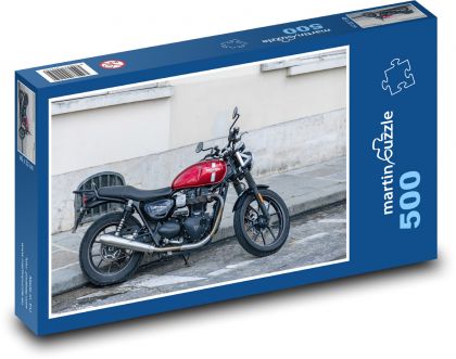Triumph - motocykel - Puzzle 500 dielikov, rozmer 46x30 cm 