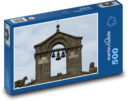 Brama z dzwonkami - Puzzle 500 elementów, rozmiar 46x30 cm
