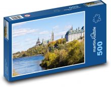 Ottawa - parlament, Kanada Puzzle 500 dílků - 46 x 30 cm