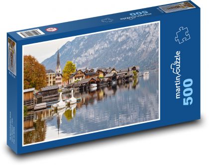 Lake Hallstatt - Austria - Puzzle of 500 pieces, size 46x30 cm 