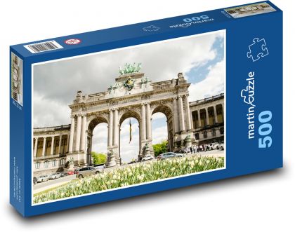 Parc du Cinquantenaire - Park in Brüssel, Belgien - Puzzle - 500 Teile