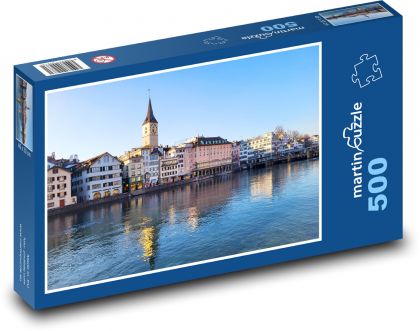 Švajčiarsko - Zürich - Puzzle 500 dielikov, rozmer 46x30 cm 