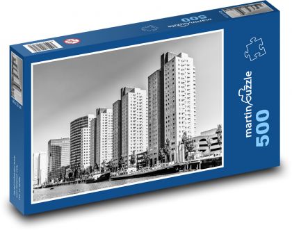 Rotterdam - Netherlands - Puzzle of 500 pieces, size 46x30 cm 