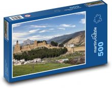 Alcazaba - palace fortifications, Spain Puzzle of 500 pieces - 46 x 30 cm 