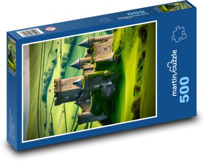 Cartoon-Schloss - Puzzle - 500 Teile