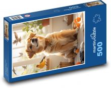 Cute puppy Puzzle of 500 pieces - 46 x 30 cm
