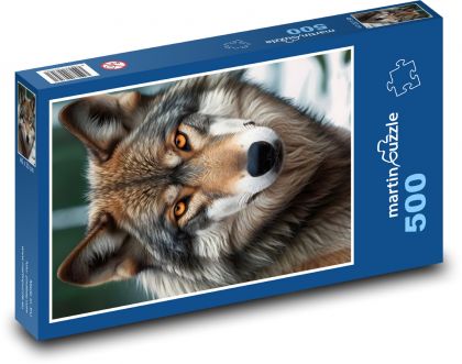 Wolf - Hundestier - Puzzle - 500 Teile