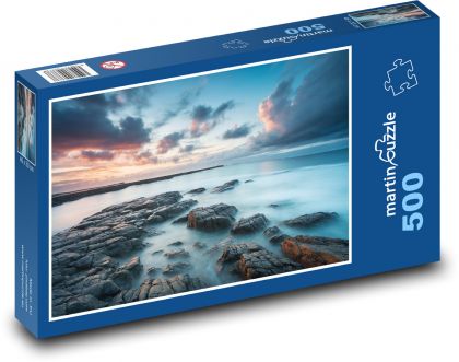 Pobrežie - Puzzle 500 dielikov, rozmer 46x30 cm 