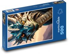 Drak z rozprávky Puzzle 500 dielikov - 46 x 30 cm 