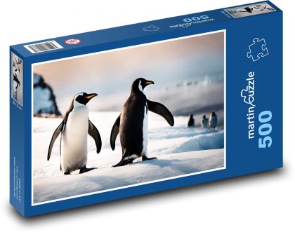 Pinguine in der Antarktis - Puzzle - 500 Teile