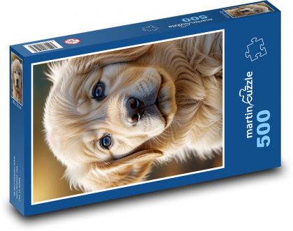 Golden Retriever Welpe - Puzzle - 500 Teile