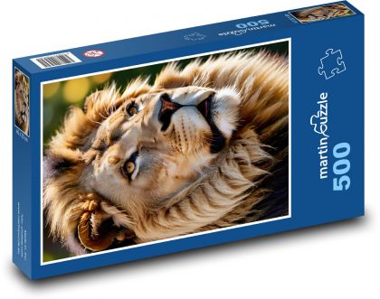 Löwe - König der Tiere - Puzzle - 500 Teile