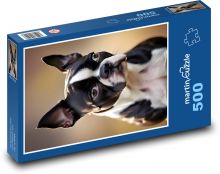 Bostonský teriér Puzzle 500 dielikov - 46 x 30 cm 