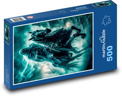 Schnitter zu Pferd - Puzzle - 500 Teile