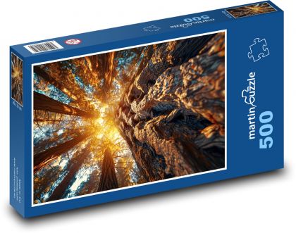 Stromy sekvoje - puzzle 500 dílků