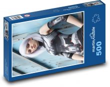 Portrét ženy Puzzle 500 dílků - 46 x 30 cm