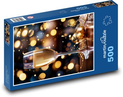 Wine to celebrate - Puzzle of 500 pieces, size 46x30 cm 