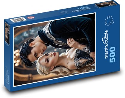 Paar - weiblich und männlich - Puzzle - 500 Teile